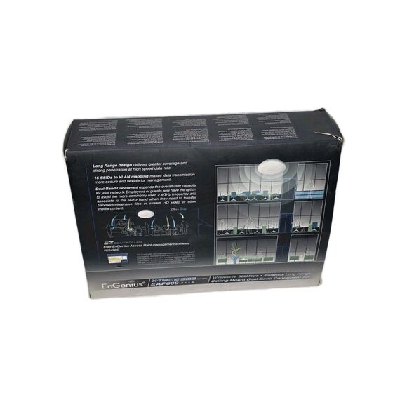 EnGenius EAP600 Wireless-N Long-Range Ceiling Mount Dual-Band Access - Picture 2 of 10